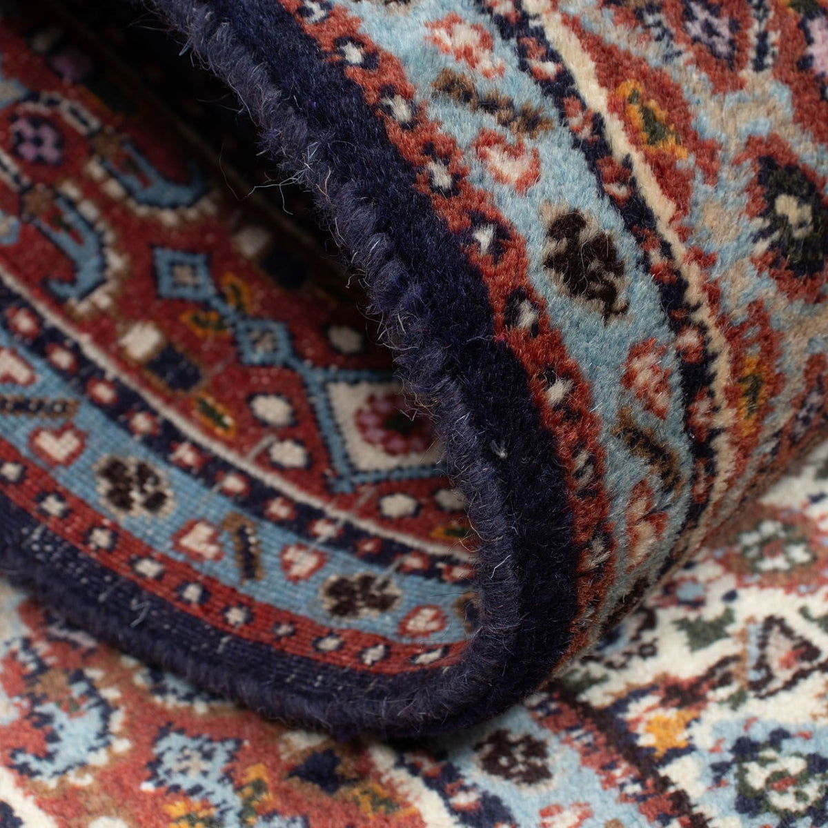 Alfombra de pasillo Alfombra persa - Clásica - 194 x 78 cm - beige