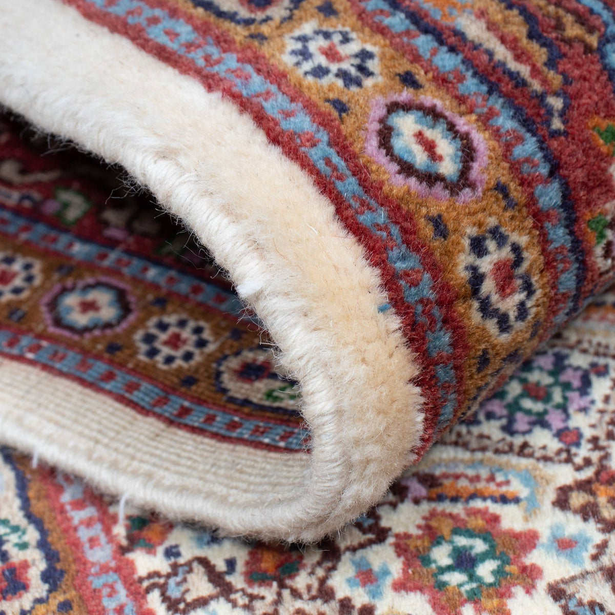 Alfombra de pasillo Alfombra persa - Clásica - 193 x 80 cm - beige