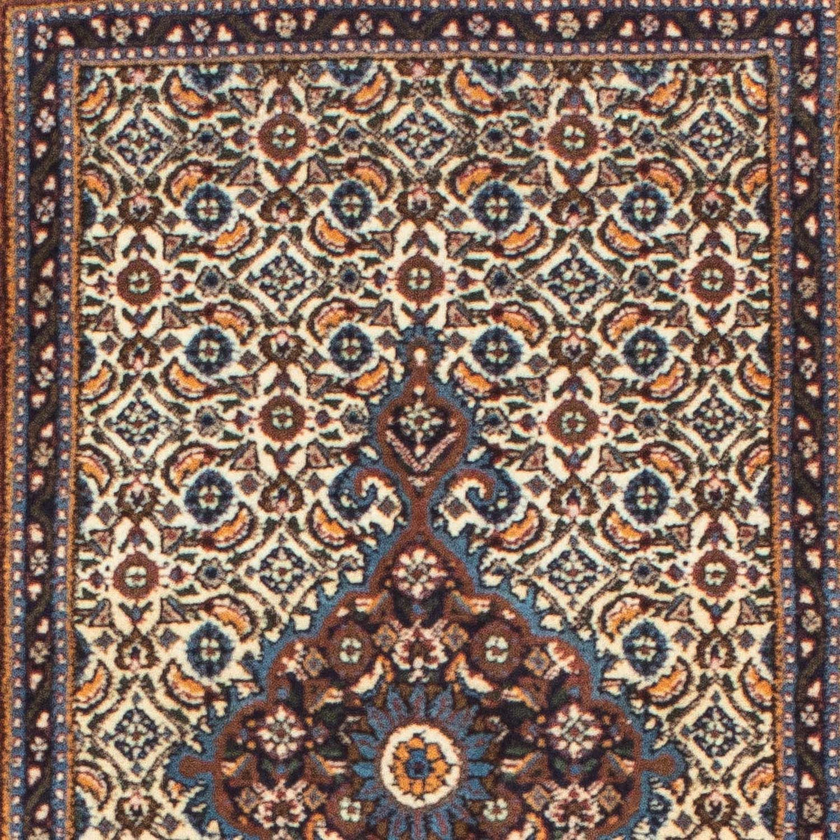 Alfombra de pasillo Alfombra persa - Clásica - 195 x 80 cm - beige