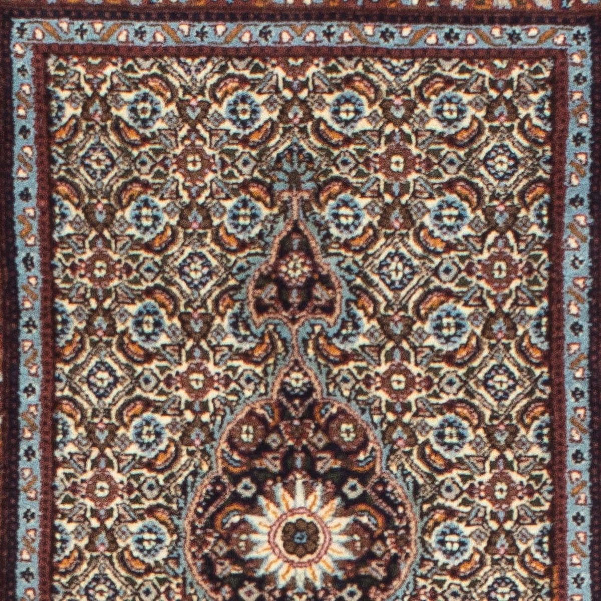 Alfombra de pasillo Alfombra persa - Clásica - 195 x 74 cm - beige
