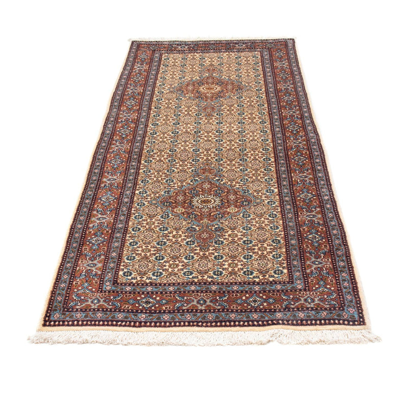 Alfombra de pasillo Alfombra persa - Clásica - 195 x 78 cm - beige