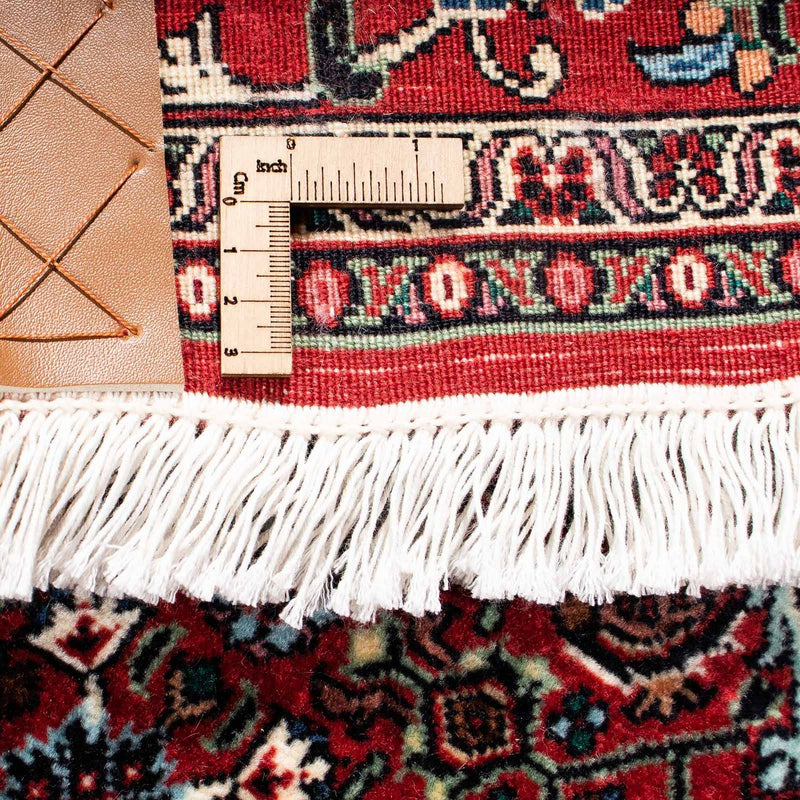 Alfombra persa - Bidjar - 235 x 170 cm - rojo oscuro