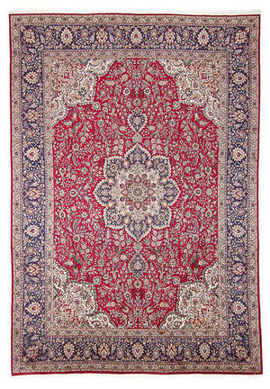 Alfombra Persa - Tabriz - Real - 404 x 297 cm - rojo