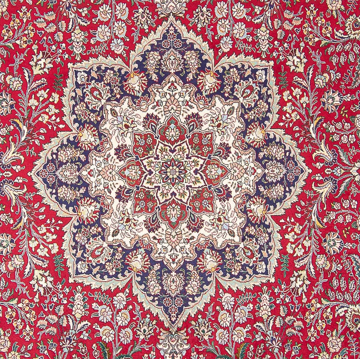 Alfombra Persa - Tabriz - Real - 404 x 297 cm - rojo