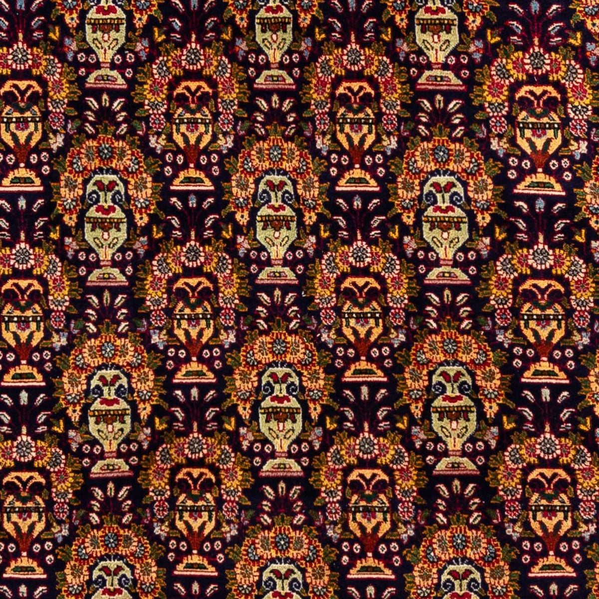 Alfombra Persa - Tabriz - Real - 300 x 198 cm - azul oscuro