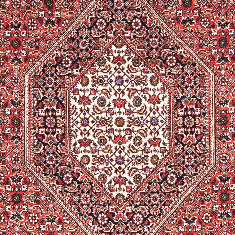Alfombra persa - Bidjar - 190 x 111 cm - rojo claro