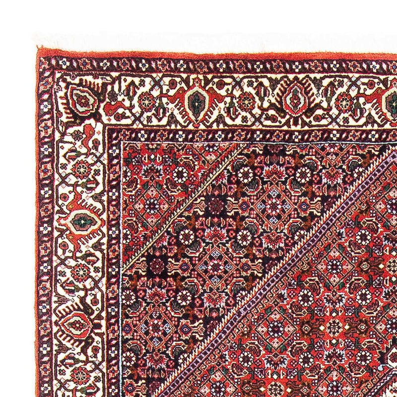 Alfombra persa - Bidjar - 180 x 112 cm - rojo
