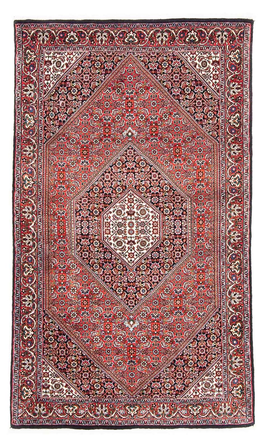 Alfombra persa - Bidjar - 183 x 110 cm - rojo