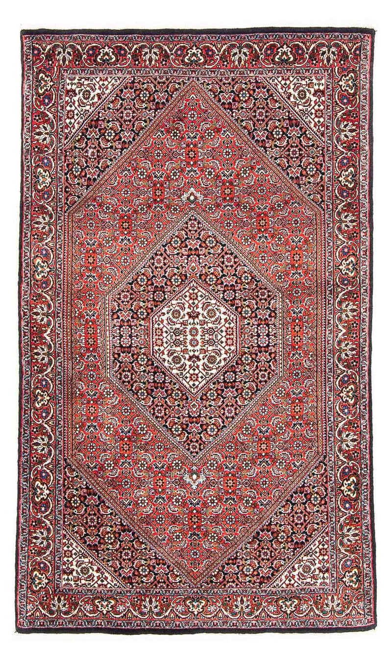Alfombra persa - Bidjar - 183 x 110 cm - rojo