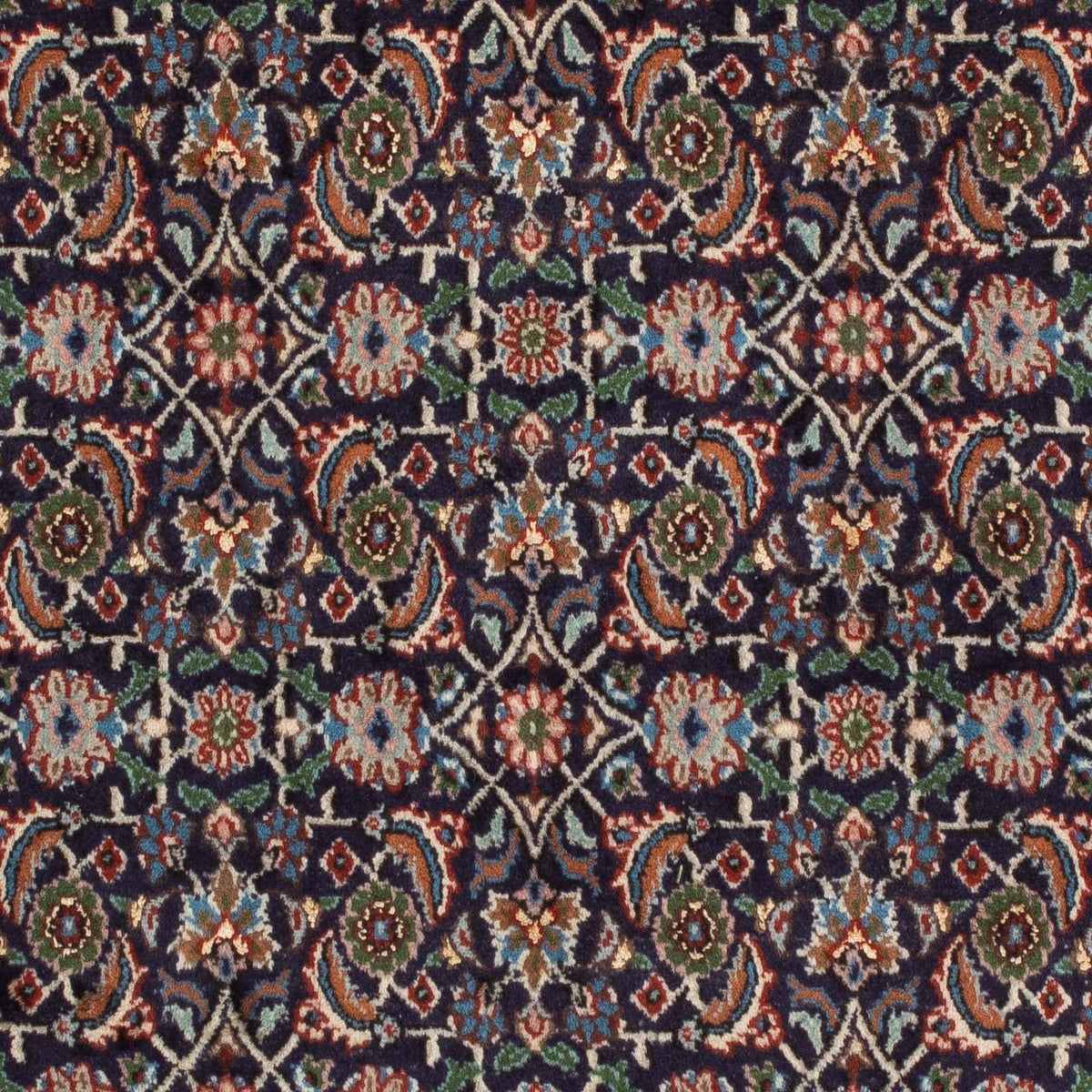 Alfombra persa - Clásica - 148 x 96 cm - azul oscuro