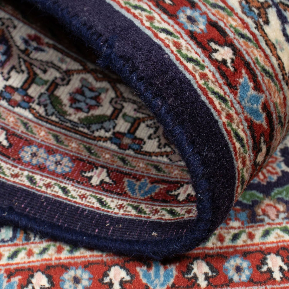 Alfombra persa - Clásica - 148 x 96 cm - azul oscuro