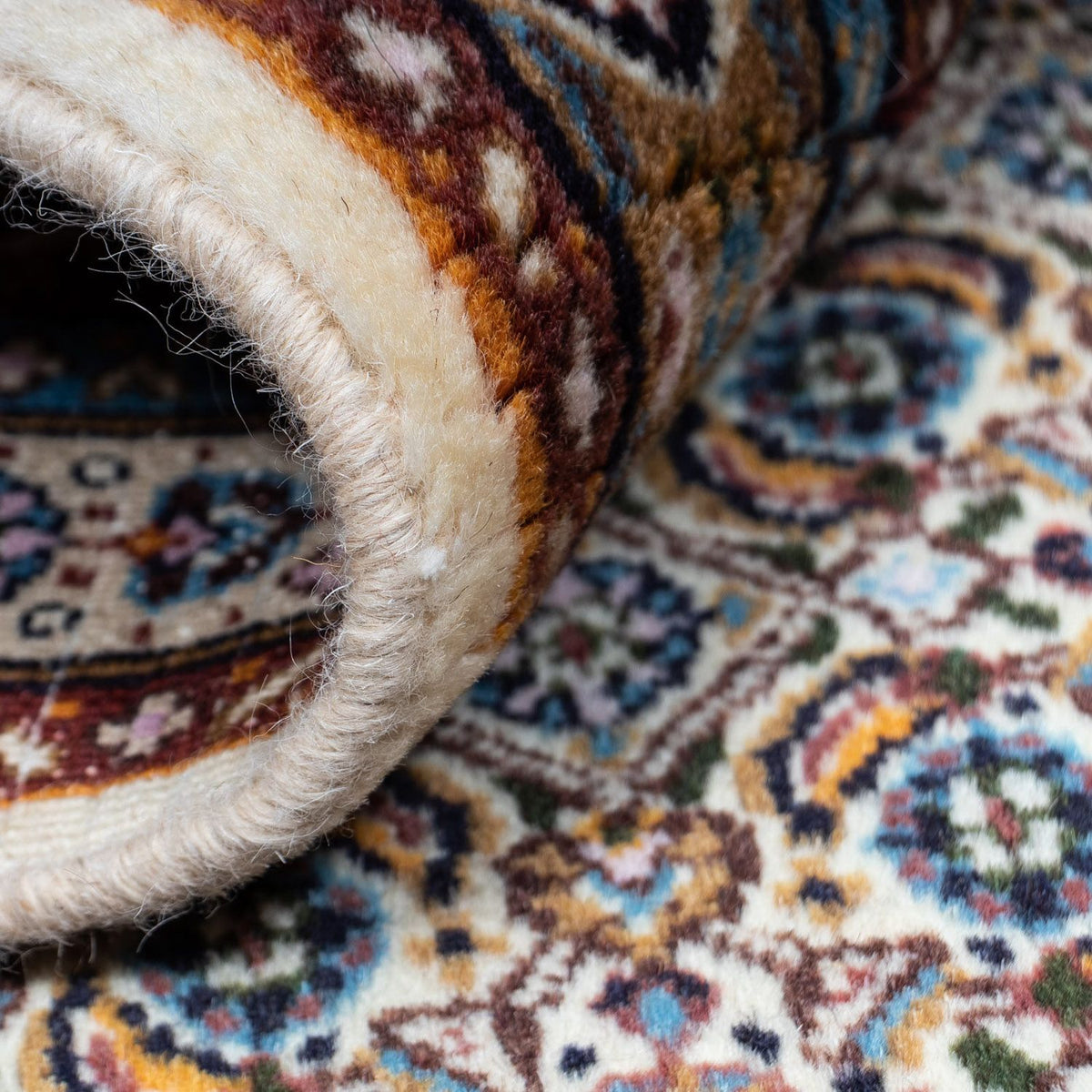 Alfombra persa - Clásica - 231 x 165 cm - beige