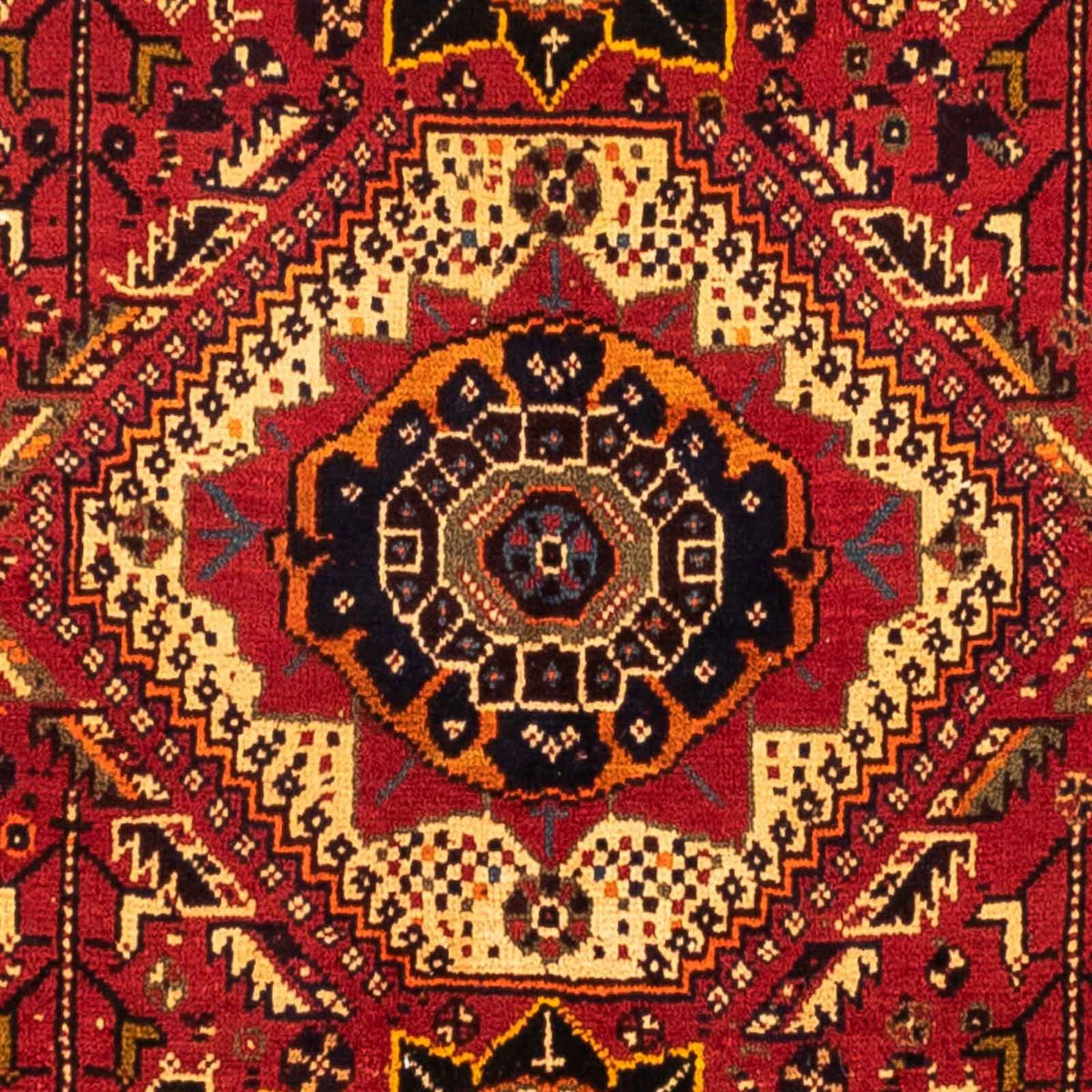Alfombra persa - Nómada - 285 x 173 cm - rojo oscuro