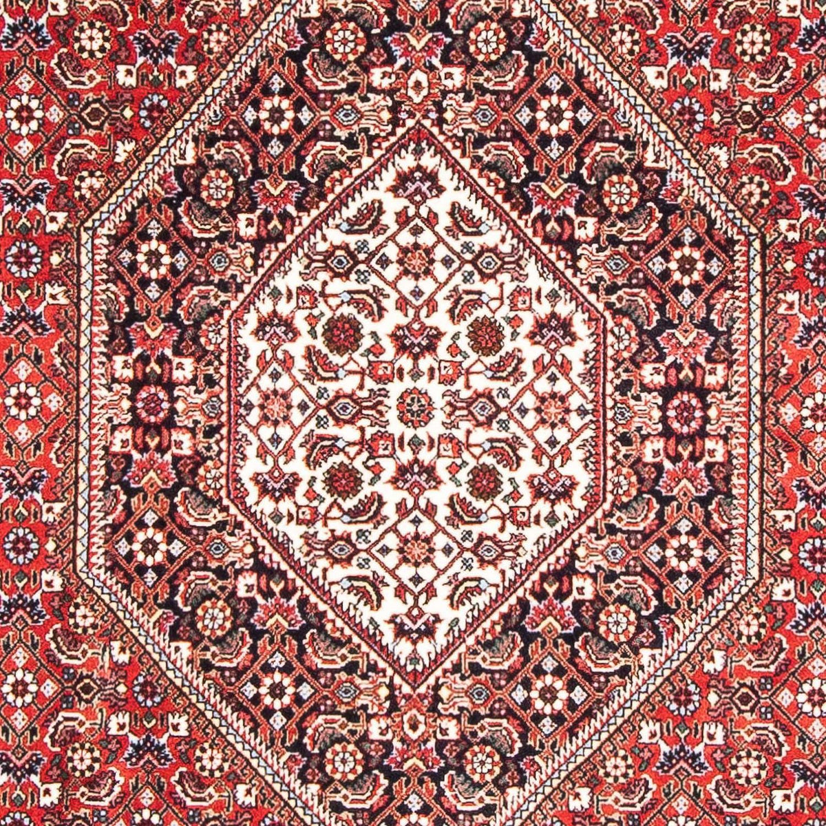 Alfombra persa - Bidjar - 180 x 113 cm - rojo
