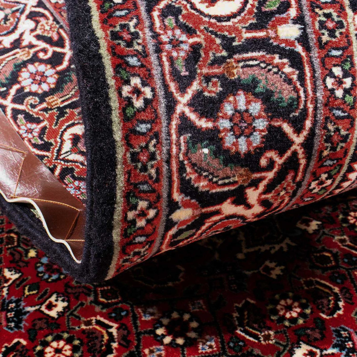 Alfombra persa - Bidjar - 180 x 113 cm - rojo