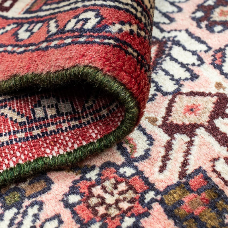 Alfombra persa - Nómada - 121 x 80 cm - rojo claro