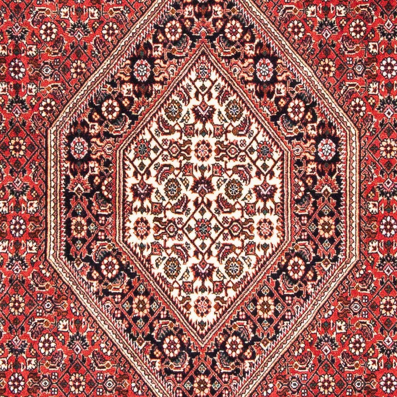 Alfombra persa - Bidjar - 181 x 110 cm - rojo