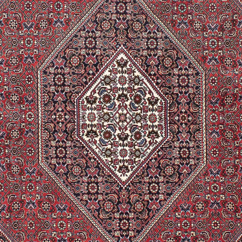 Alfombra persa - Bidjar - 215 x 148 cm - rojo