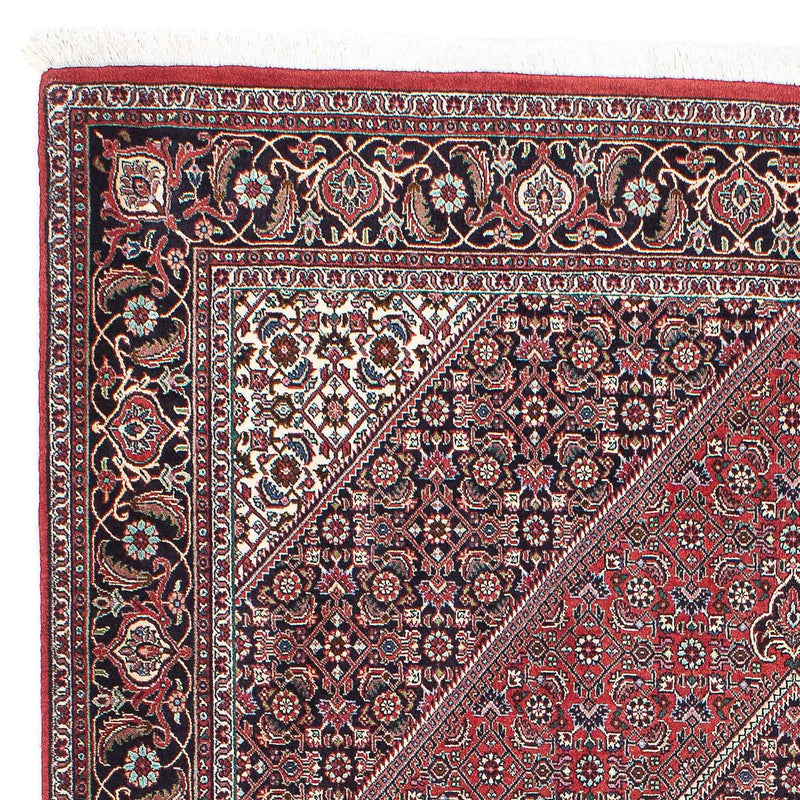 Alfombra persa - Bidjar - 215 x 148 cm - rojo