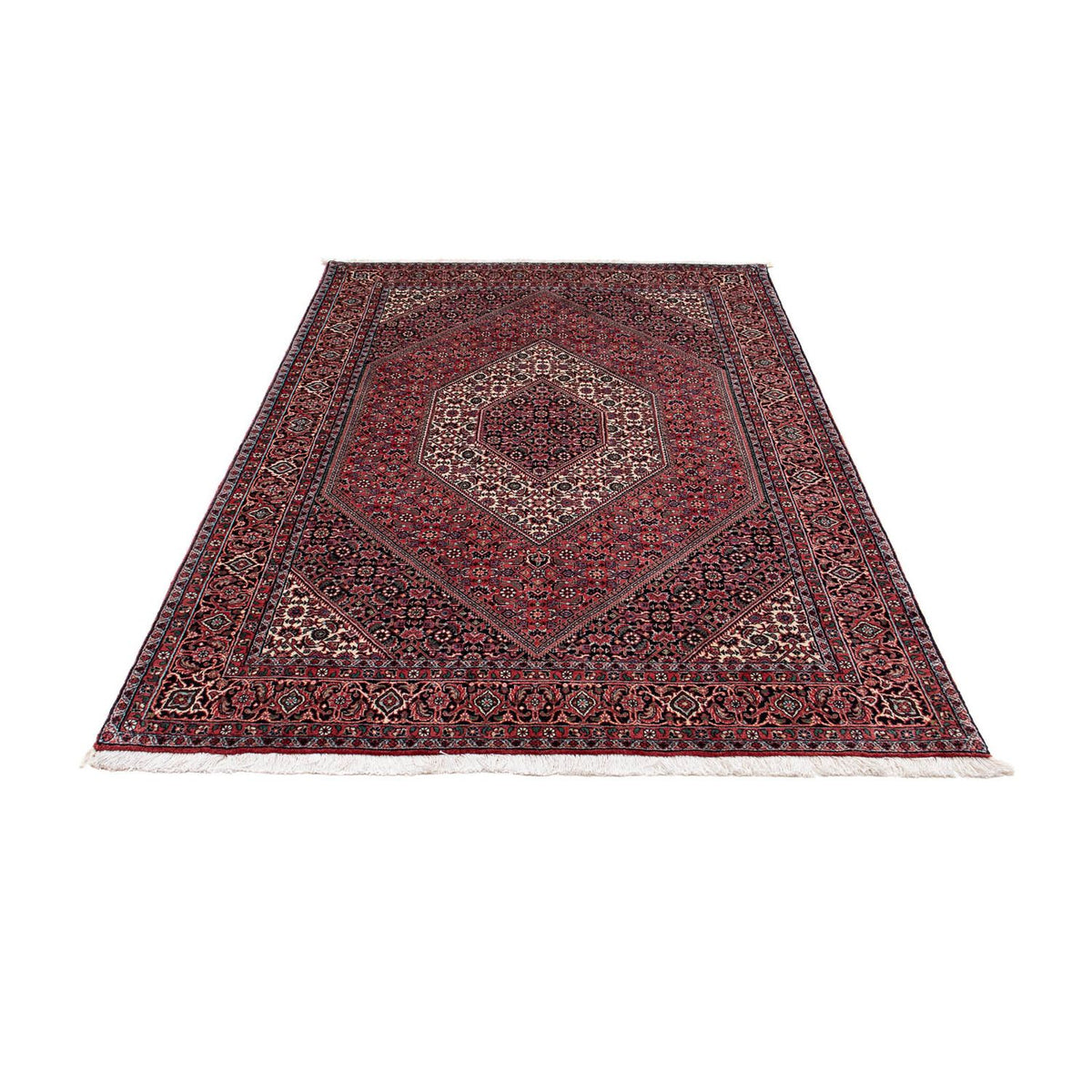 Alfombra persa - Bidjar - 200 x 128 cm - azul oscuro