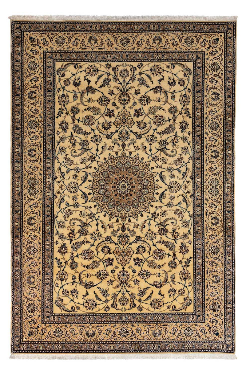 Alfombra Persa - Nain - Real - 350 x 246 cm - beige oscuro