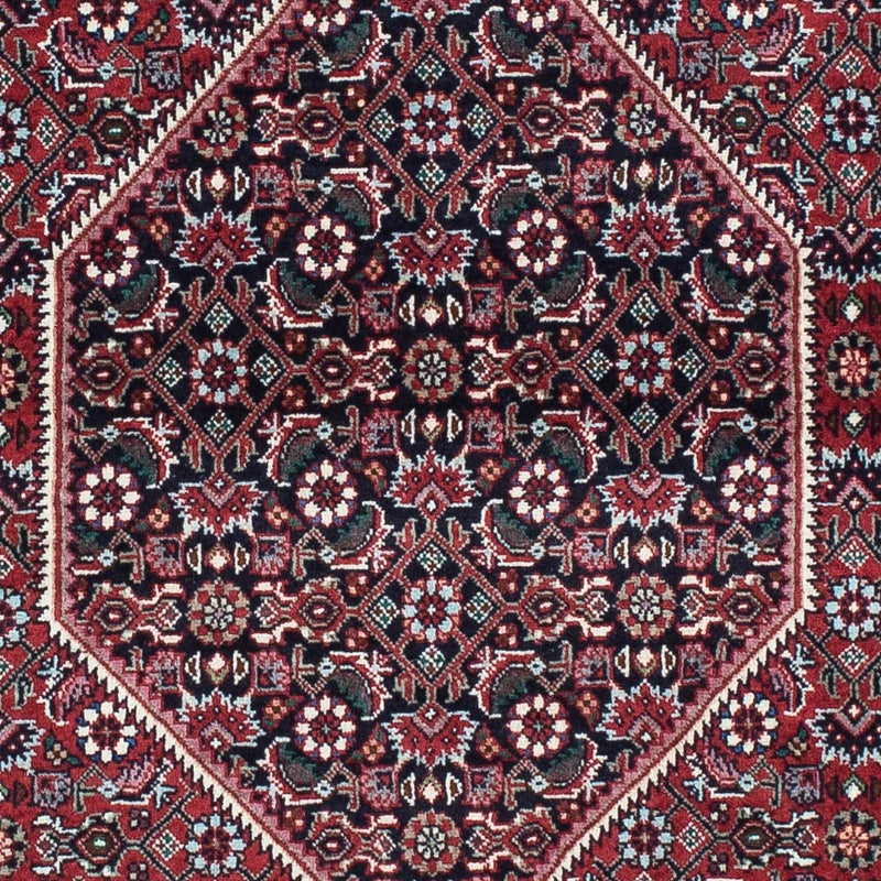 Alfombra de pasillo Alfombra persa - Bidjar - 198 x 73 cm - rojo