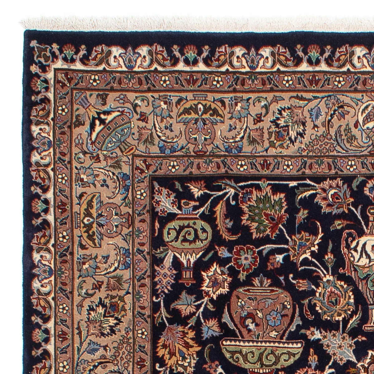 Alfombra persa - Clásica - 290 x 203 cm - negro