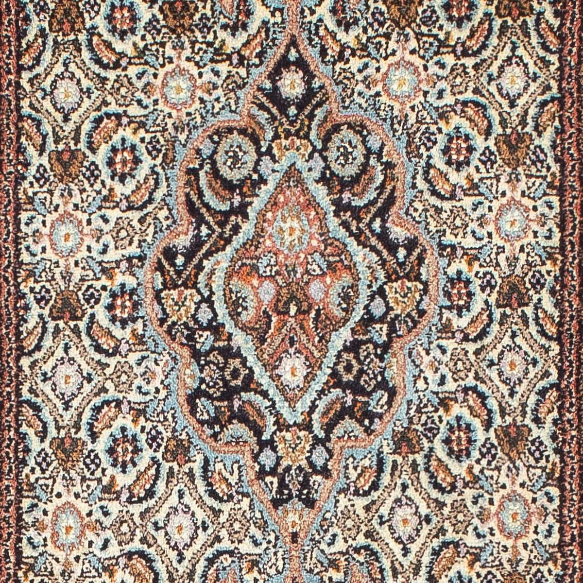 Alfombra de pasillo Alfombra persa - Clásica - 195 x 78 cm - beige