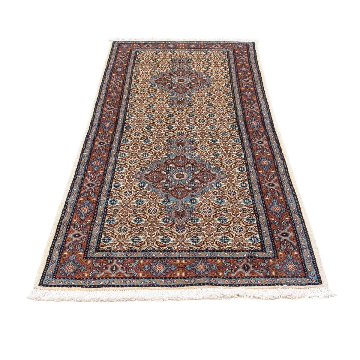 Alfombra de pasillo Alfombra persa - Clásica - 189 x 76 cm - beige