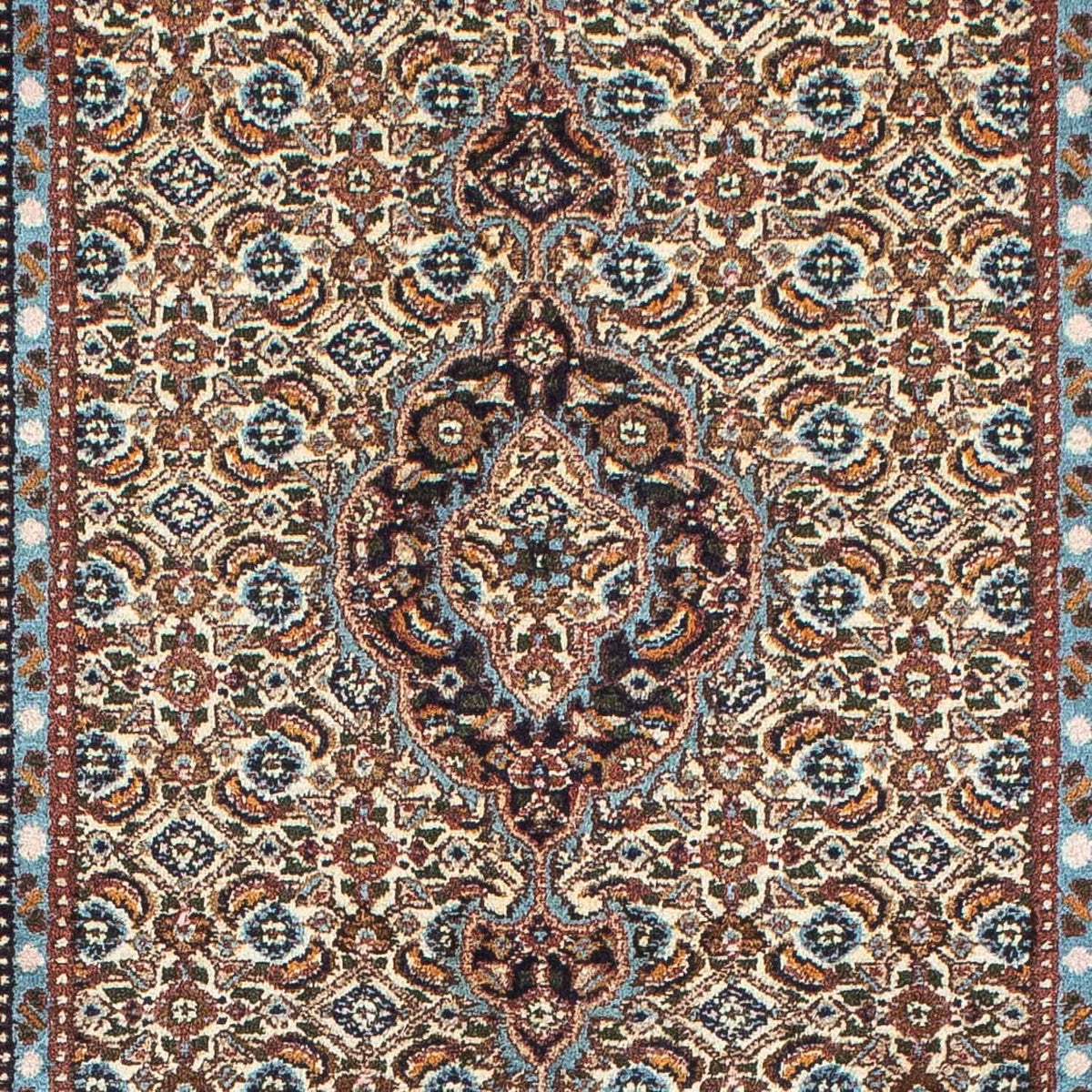 Alfombra de pasillo Alfombra persa - Clásica - 199 x 75 cm - beige