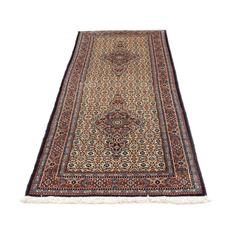 Alfombra de pasillo Alfombra persa - Clásica - 202 x 77 cm - beige