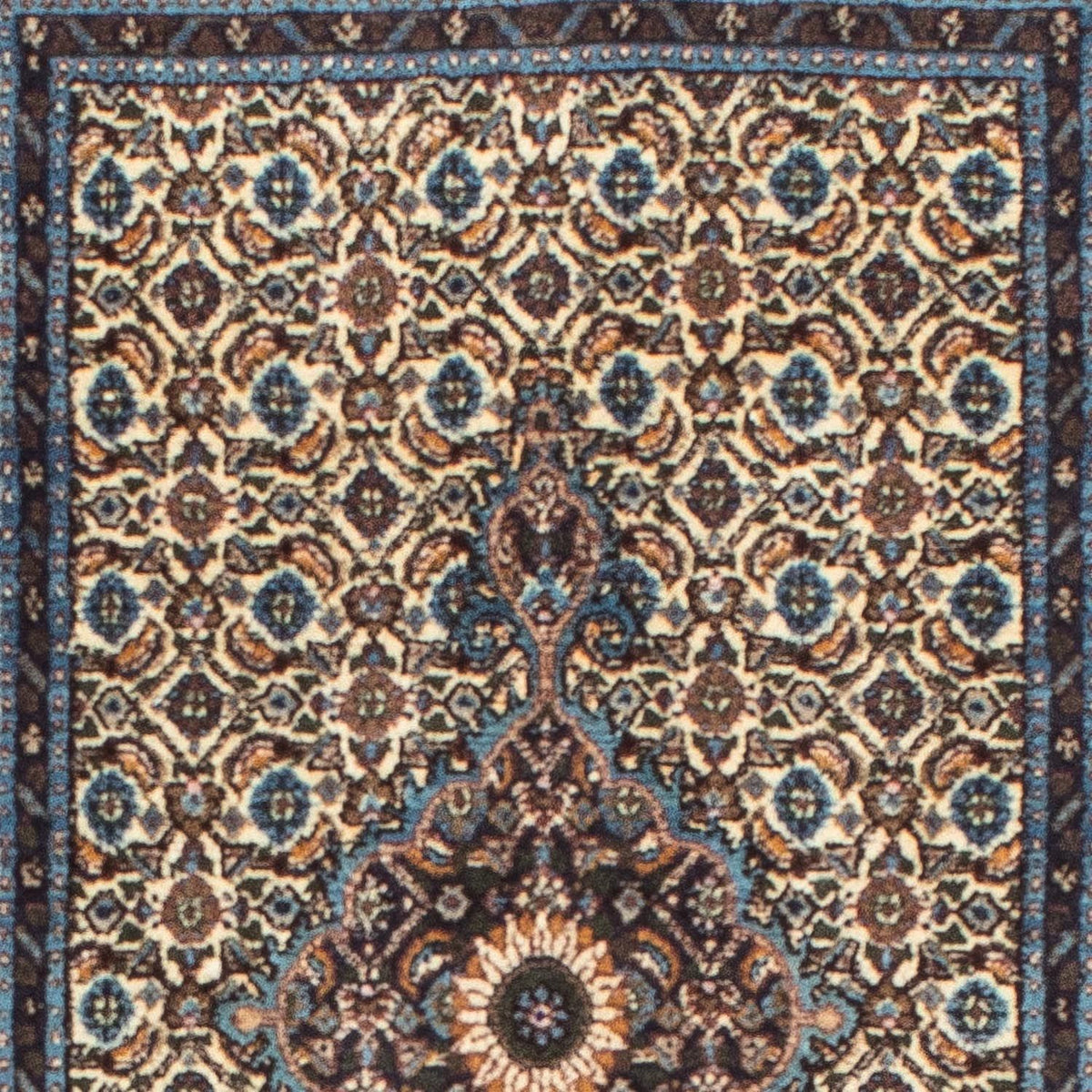Alfombra de pasillo Alfombra persa - Clásica - 197 x 74 cm - beige