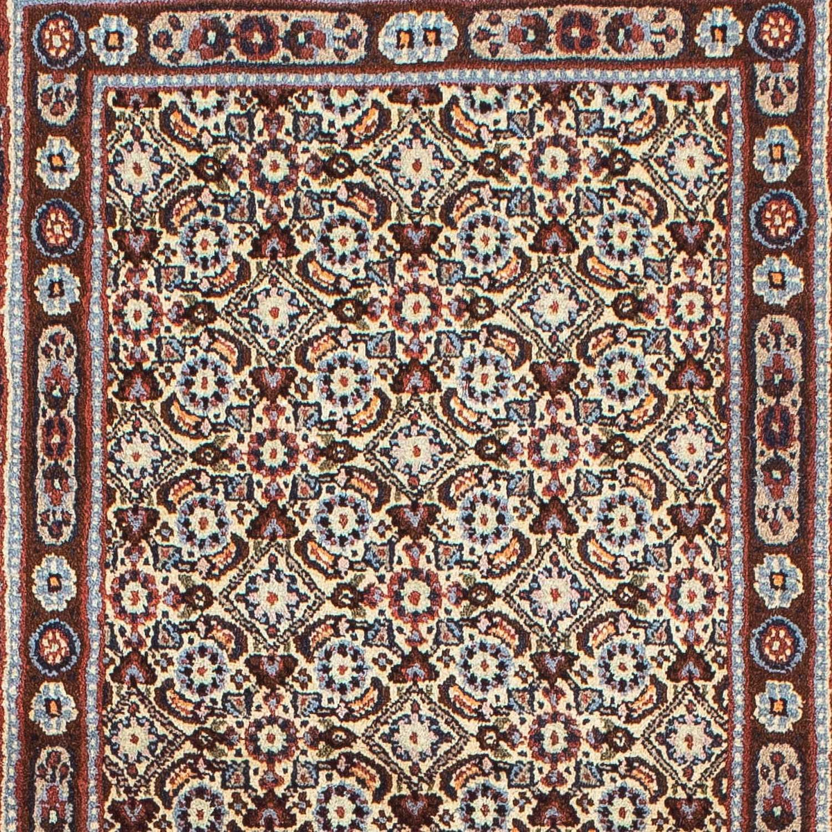 Alfombra de pasillo Alfombra persa - Clásica - 195 x 84 cm - beige
