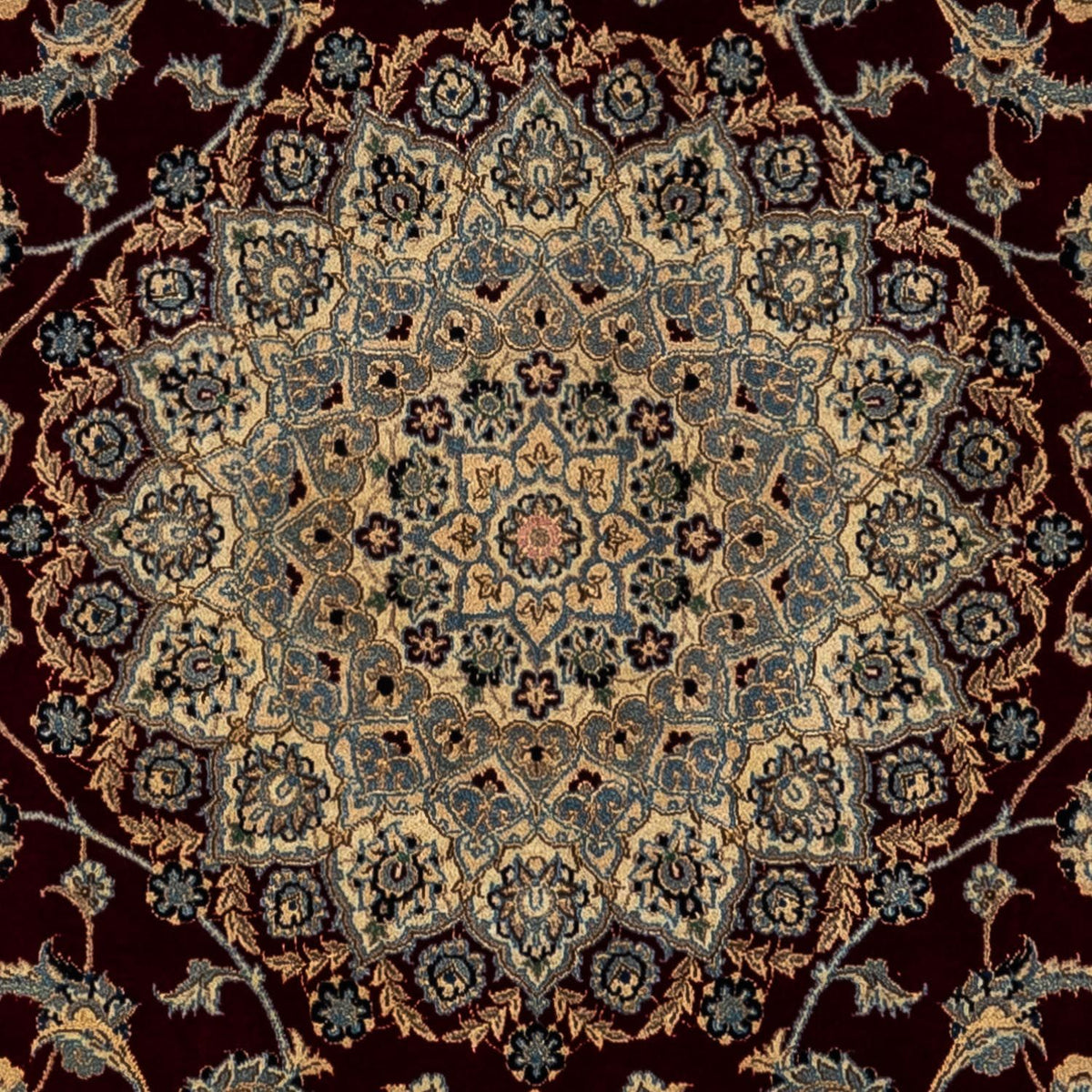 Alfombra Persa - Nain - Real - 348 x 250 cm - negro