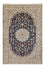 Alfombra Persa - Nain - Real - 298 x 200 cm - azul oscuro