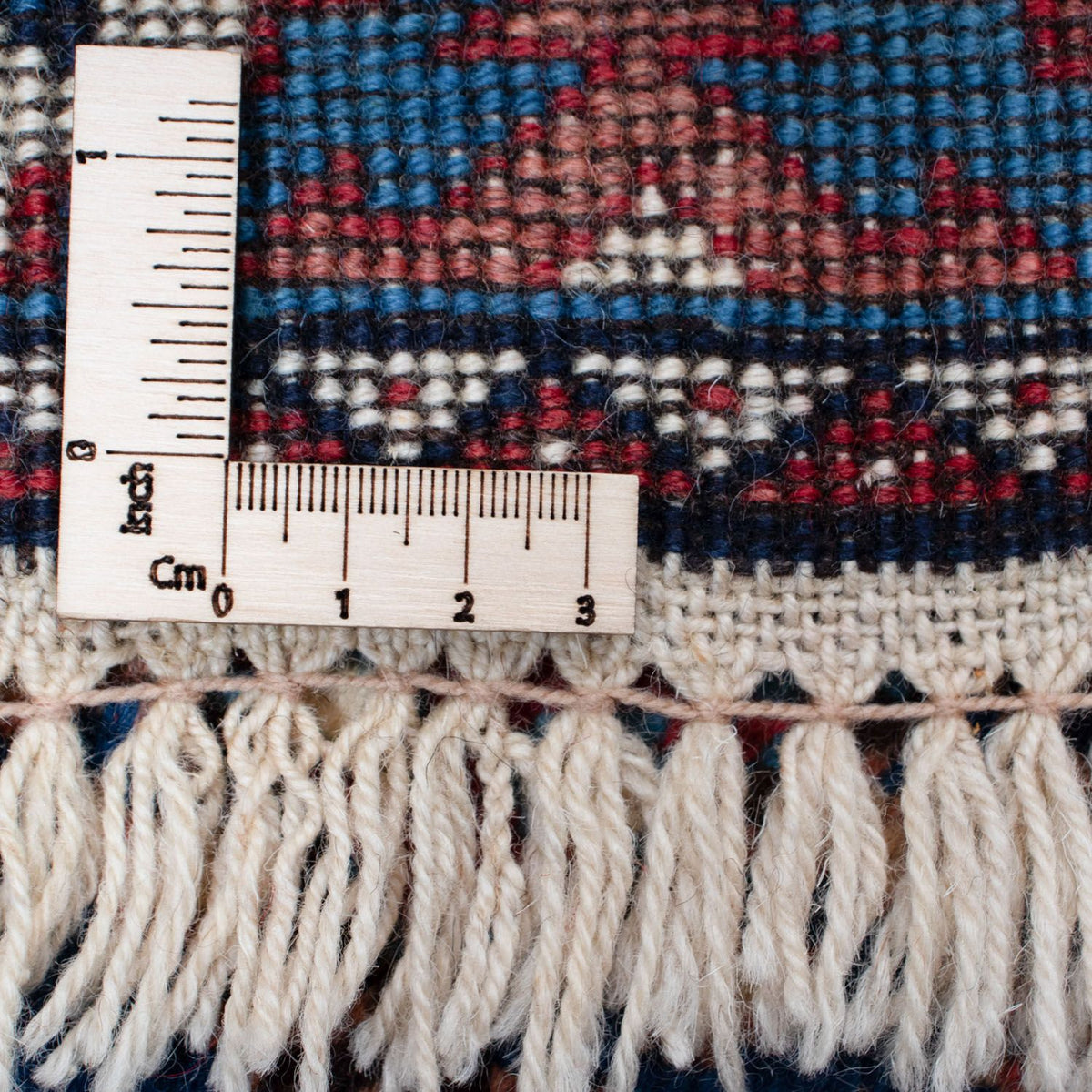 Alfombra persa - Nómada - 140 x 100 cm - azul oscuro