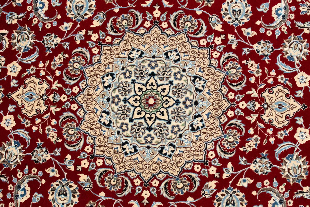 Alfombra Persa - Nain - Prima - 159 x 106 cm - rojo