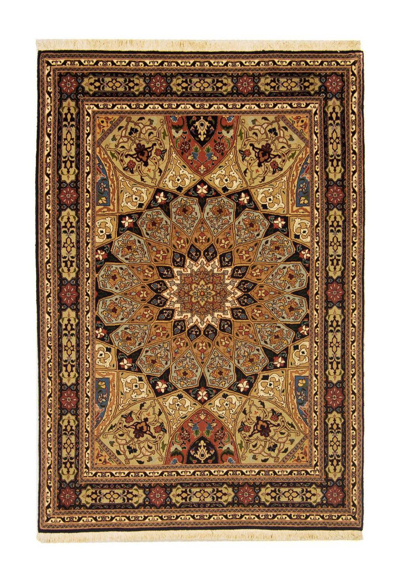 Alfombra Persa - Tabriz - Real - 151 x 102 cm - multicolor