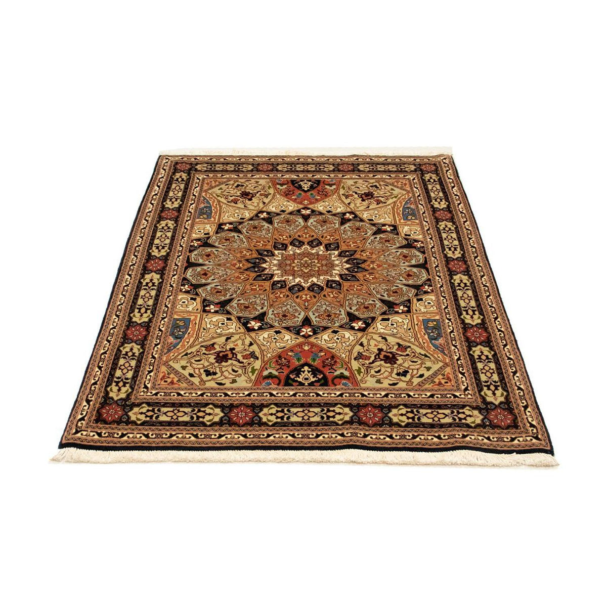 Alfombra Persa - Tabriz - Real - 151 x 102 cm - multicolor