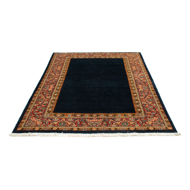 Alfombra Gabbeh - Loribaft Persa - 189 x 147 cm - azul oscuro