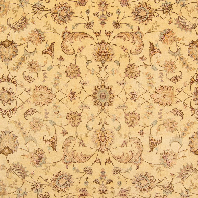 Alfombra Persa - Tabriz - Real - 393 x 298 cm - marrón claro