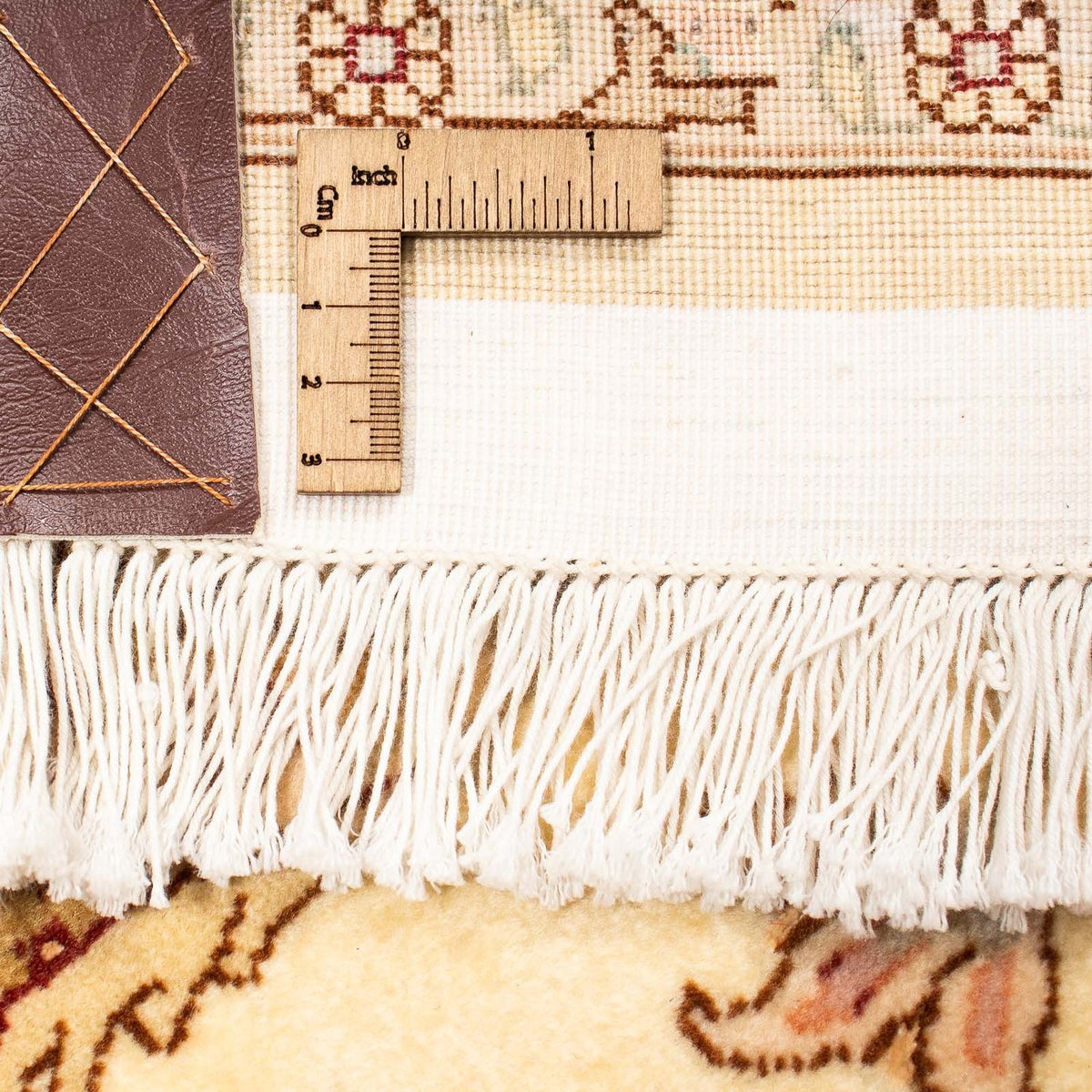 Alfombra Persa - Tabriz - Real - 393 x 298 cm - marrón claro