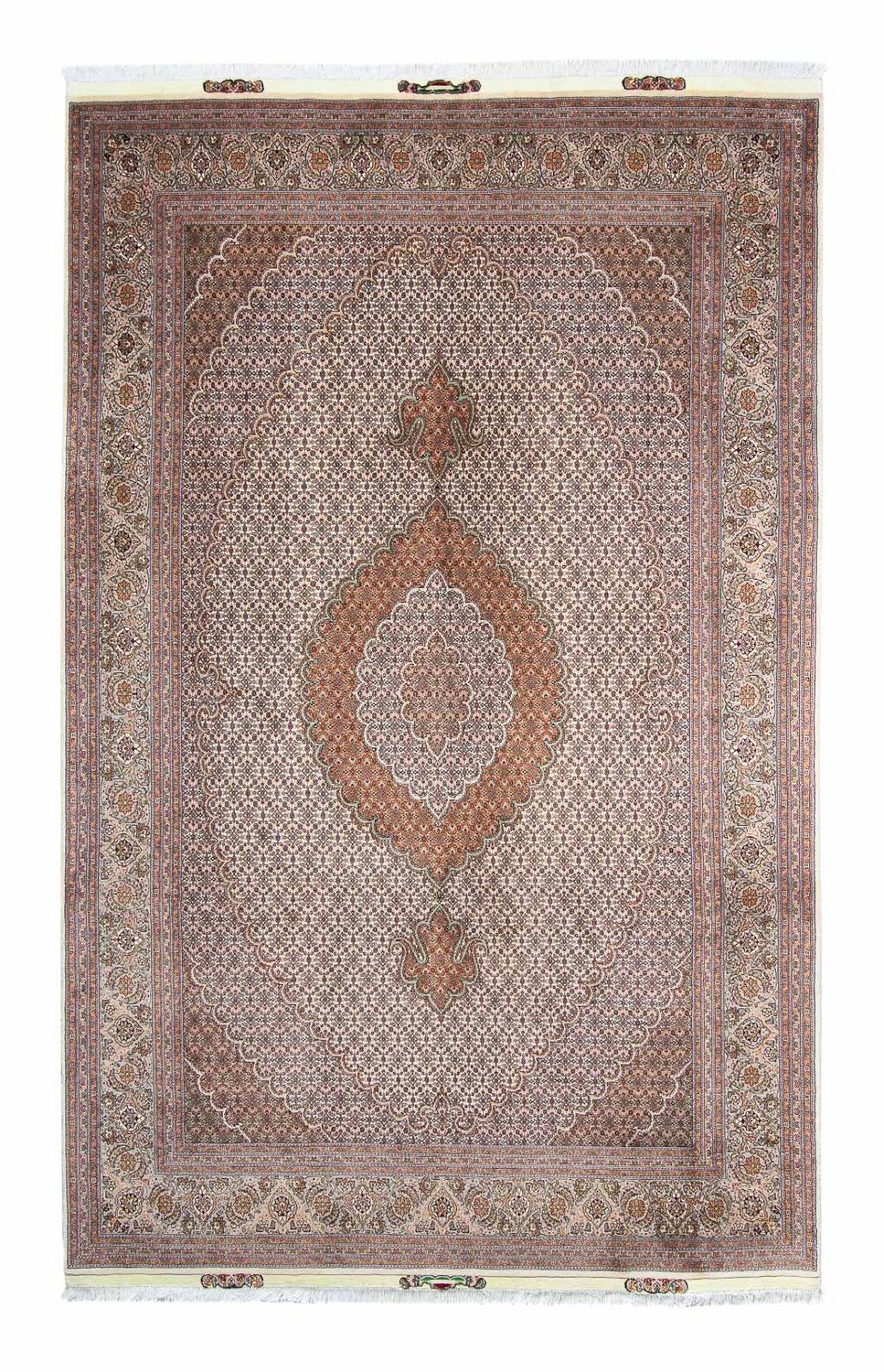 Alfombra persa - Tabriz - 312 x 200 cm - beige