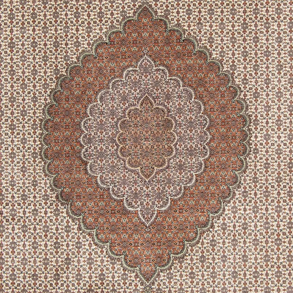 Alfombra persa - Tabriz - 310 x 200 cm - beige