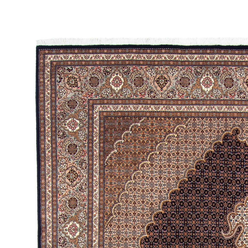 Alfombra persa - Tabriz - 310 x 200 cm - azul oscuro