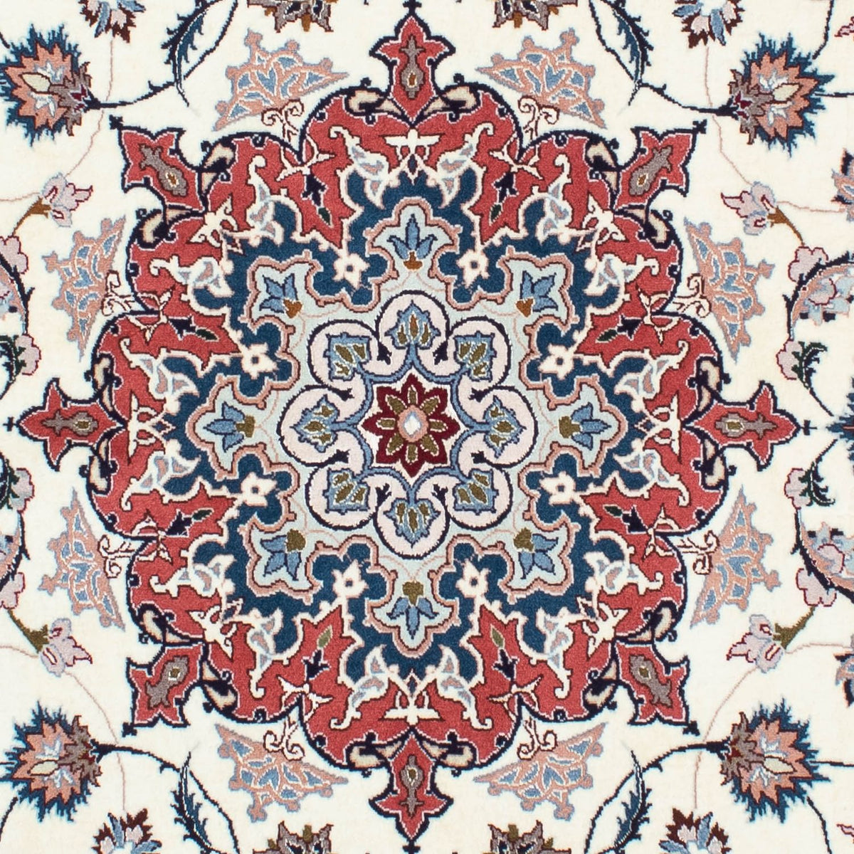 Alfombra Persa - Tabriz - Real - 205 x 150 cm - beige