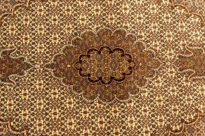 Alfombra Persa - Tabriz - Real - 154 x 102 cm - beige
