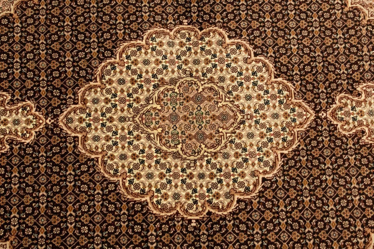 Alfombra Persa - Tabriz - Real - 148 x 102 cm - azul oscuro