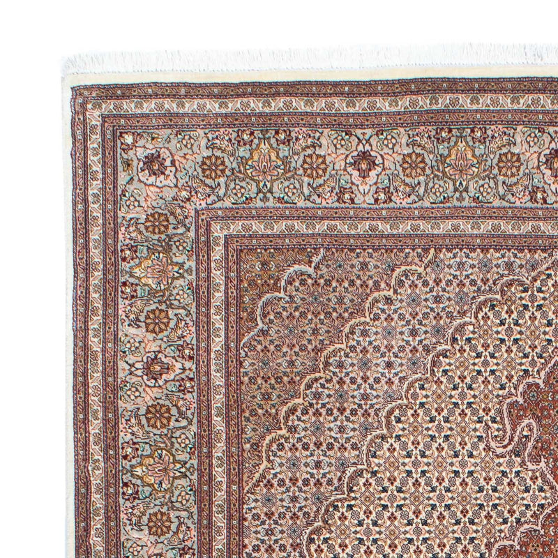 Alfombra persa - Tabriz - 202 x 150 cm - marrón claro