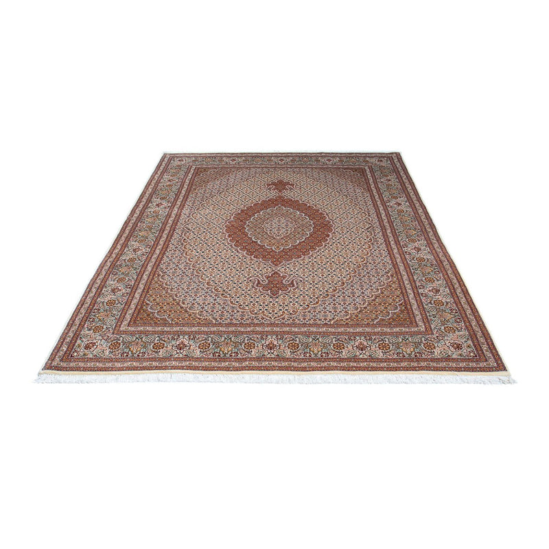 Alfombra persa - Tabriz - 202 x 150 cm - marrón claro